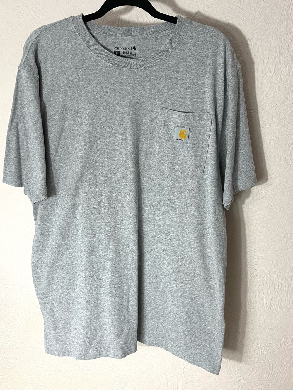 Carhartt Heather Gray Short-Sleeve Pocket Tee